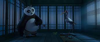 Who's Room Did Po Kick Into In This Scene?